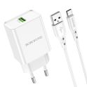 Купить СЕТЕВОЕ ЗАРЯДНОЕ УСТРОЙСТВО BOROFONE BN5 18W QC3.0 TYPE C_1