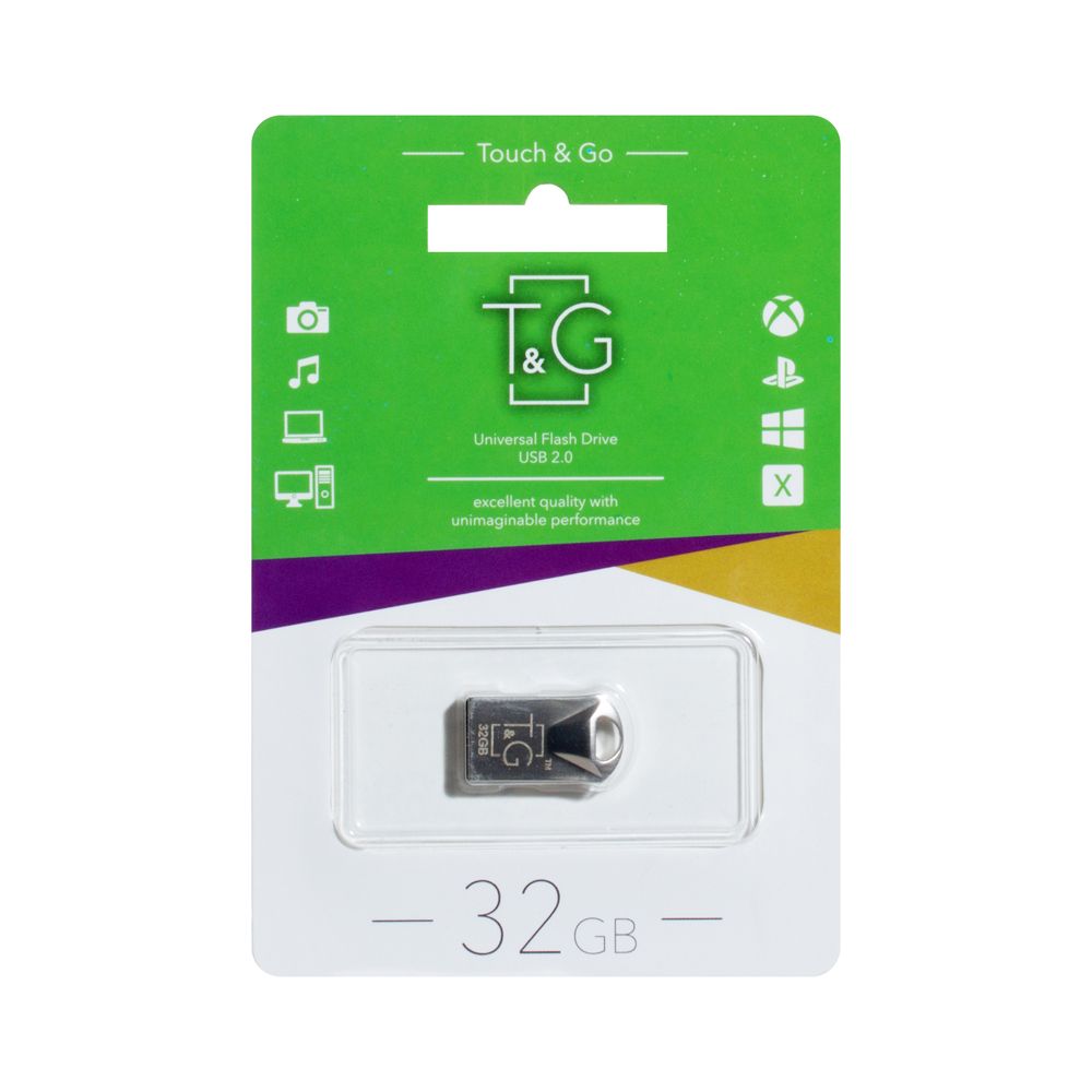 Купить USB FLASH DRIVE T&G 32GB METAL 106