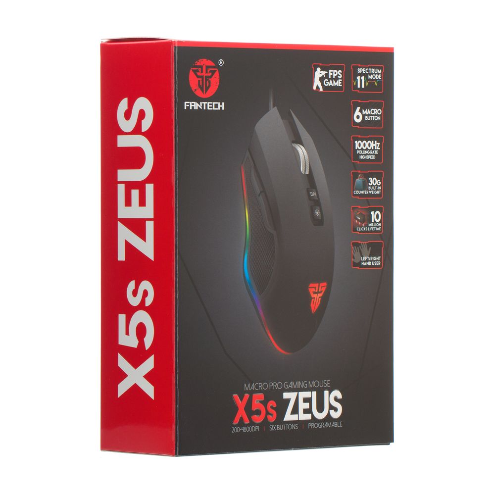 Купить USB МЫШЬ FANTECH X5S ZEUS