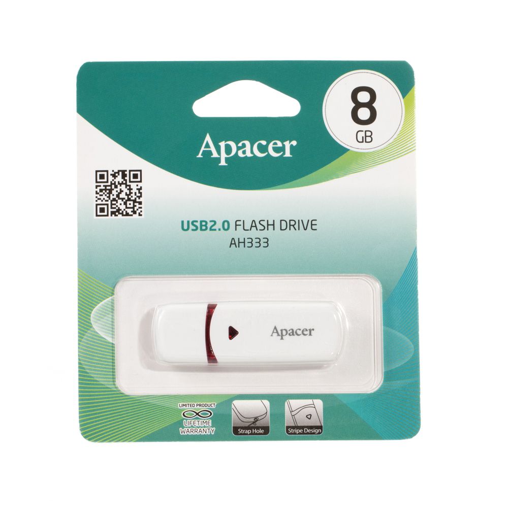 Купить USB FLASH DRIVE APACER AH333 8GB