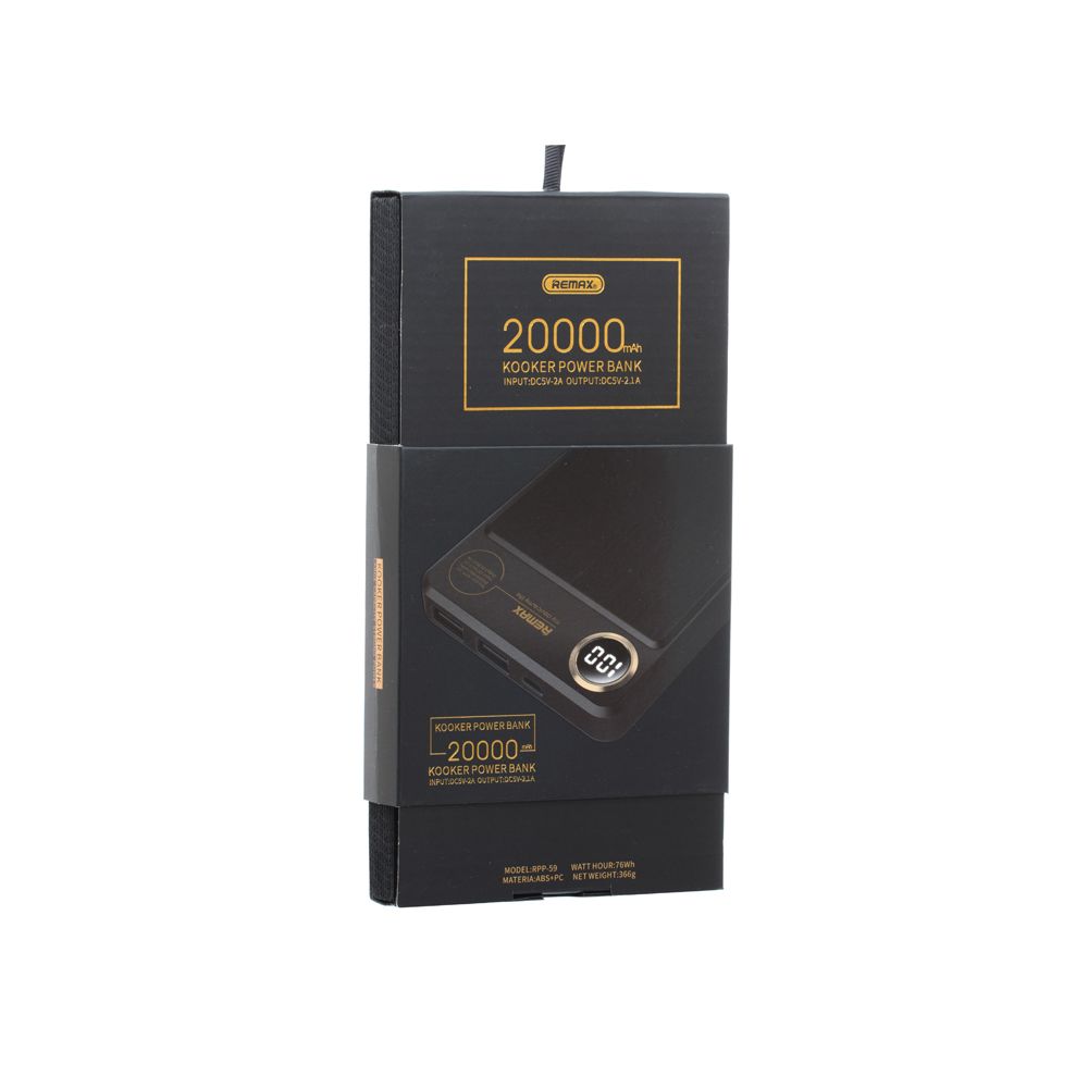 Купить POWER BOX REMAX RPP-59 KOOKER 20000 MAH