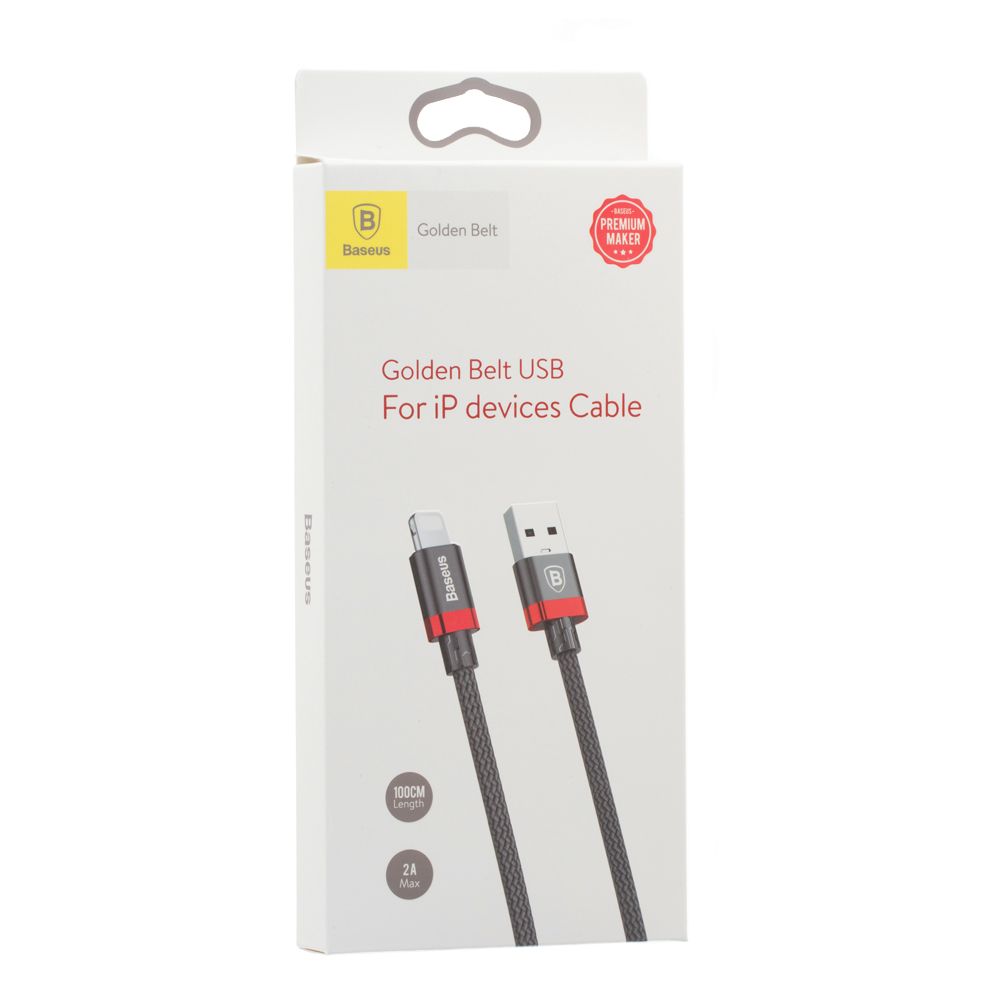 Купить USB BASEUS CALGB GOLDEN BELT LIGHTNING