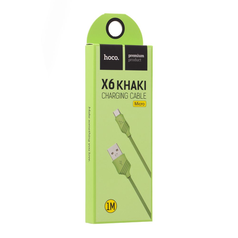 Купить USB HOCO X6 KHAKI MICRO_1
