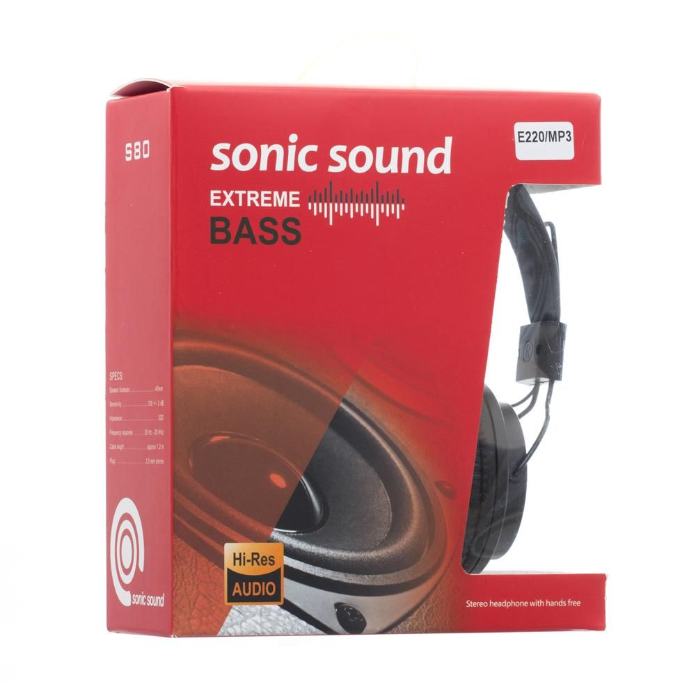 Купить НАУШНИКИ SONIC SOUND E220/MP3 AA