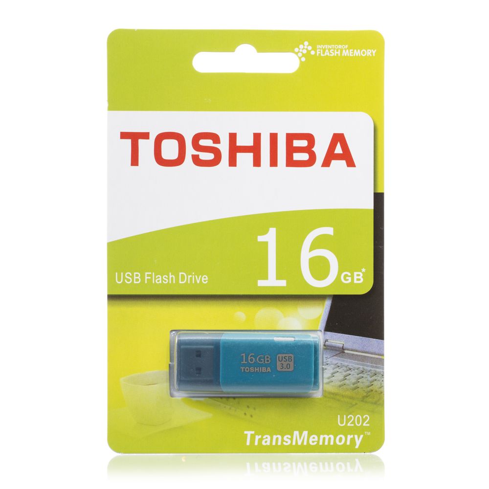 Купить USB FLASH DRIVE TOSHIBA 16GB SLIM_1