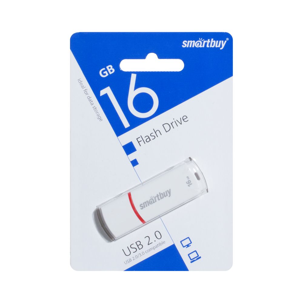 Купить USB FLASH DRIVE SMARTBUY 16GB