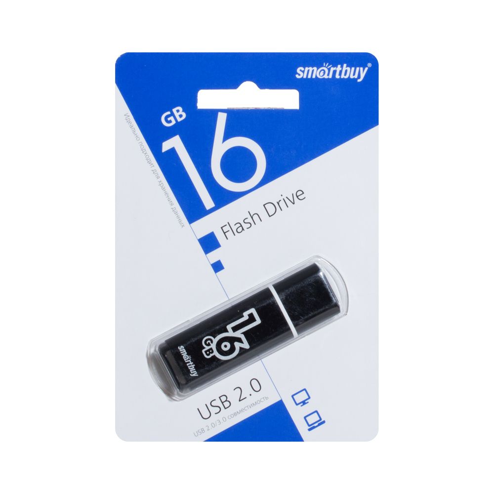 Купить USB FLASH DRIVE SMARTBUY 16GB_1