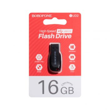 Купить USB FLASH DRIVE BOROFONE BUD2 USB 2.0 16GB