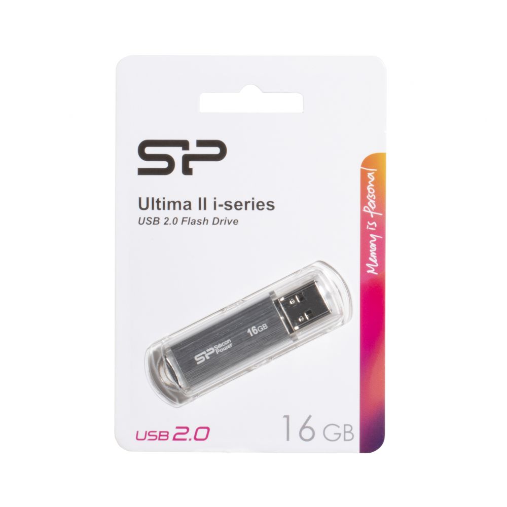 Купить USB FLASH DRIVE SILICON POWER 16GB ULTIMA II_1