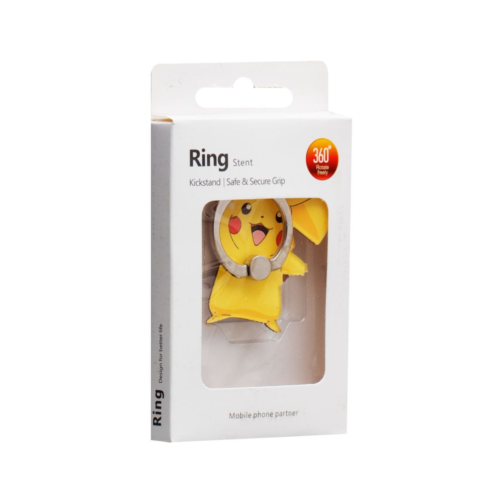 Купить КОЛЬЦО ПОДСТАВКА ДЛЯ ТЕЛЕФОНОВ PIKACHU