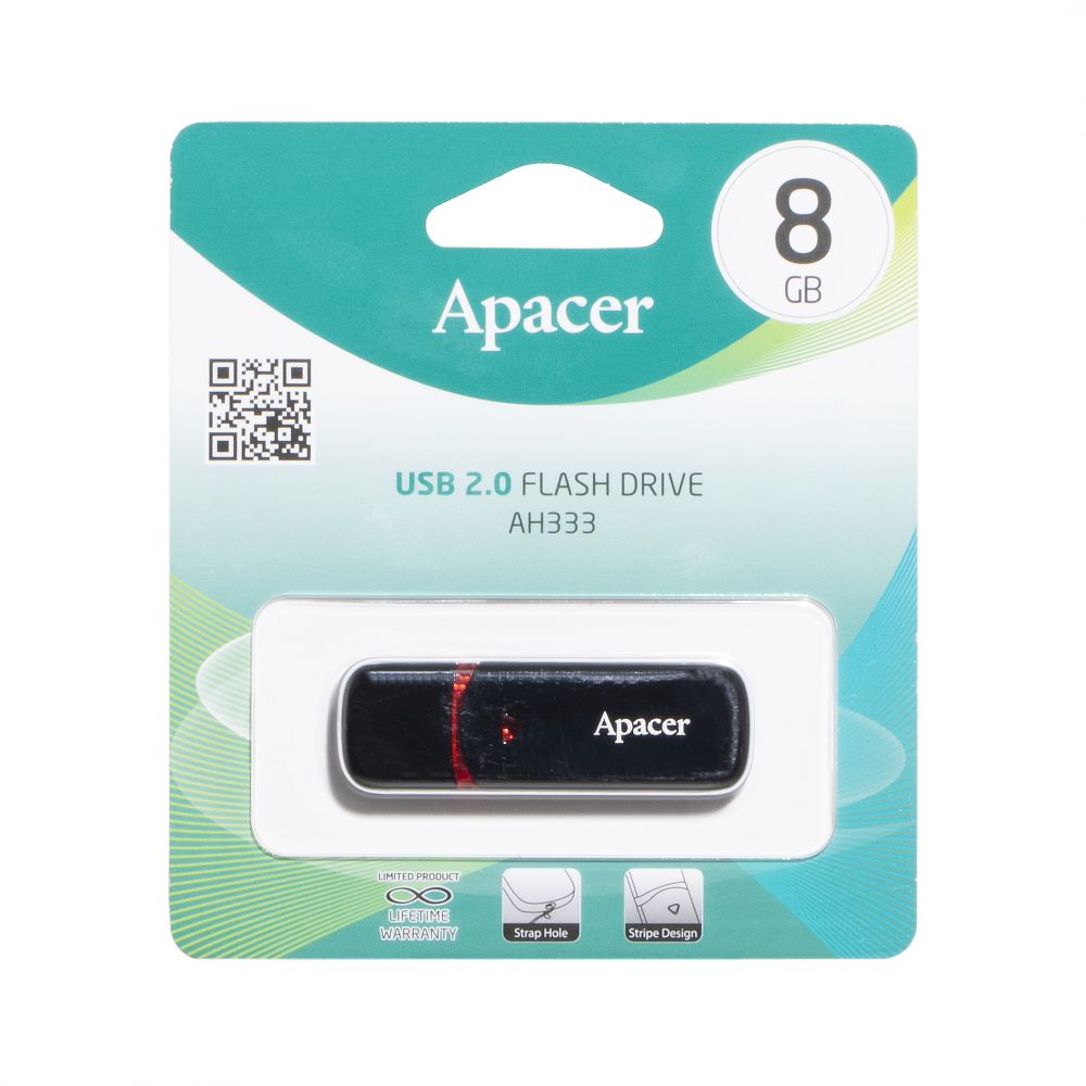 Купить USB FLASH DRIVE APACER AH333 8GB_1
