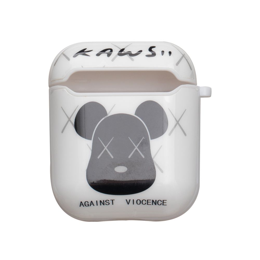 Купить ФУТЛЯР ДЛЯ НАУШНИКОВ AIRPODS 1/2 GLOSSY BRAND_2