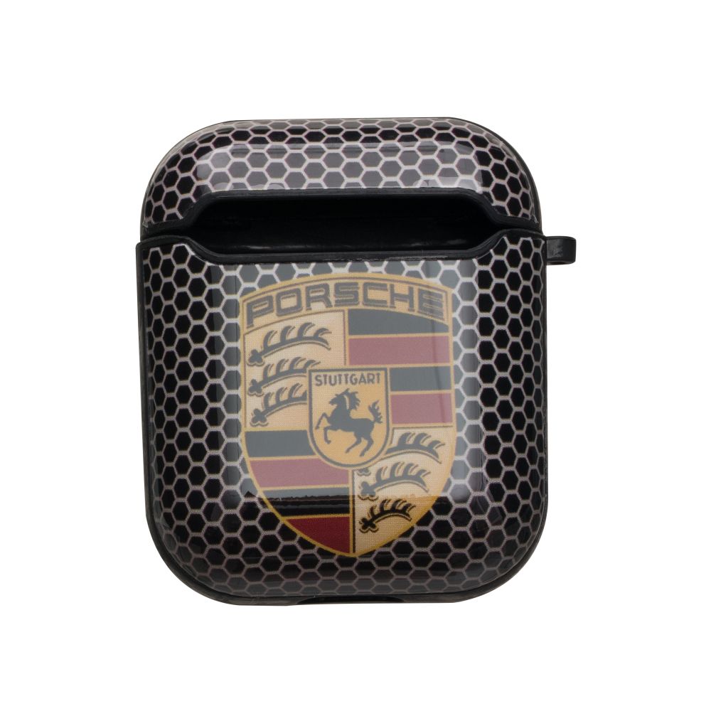 Купить ФУТЛЯР ДЛЯ НАУШНИКОВ AIRPODS 1/2 GLOSSY BRAND