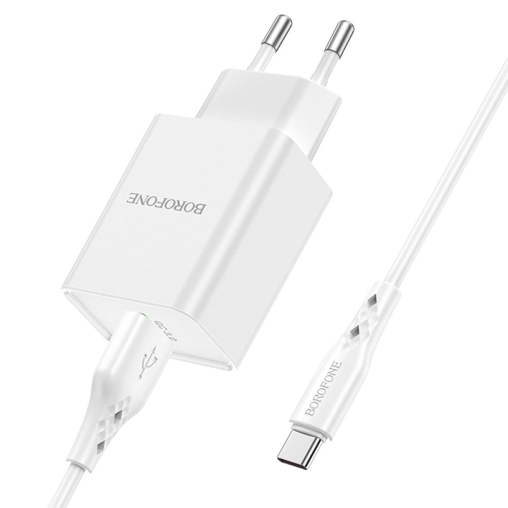 Купить СЕТЕВОЕ ЗАРЯДНОЕ УСТРОЙСТВО BOROFONE BN5 18W QC3.0 TYPE C_2