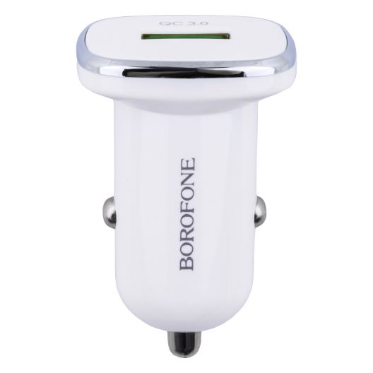 Купить АВТО ЗАРЯДНОЕ УСТРОЙСТВО BOROFONE BZ12A QC 3.0 TYPE-C