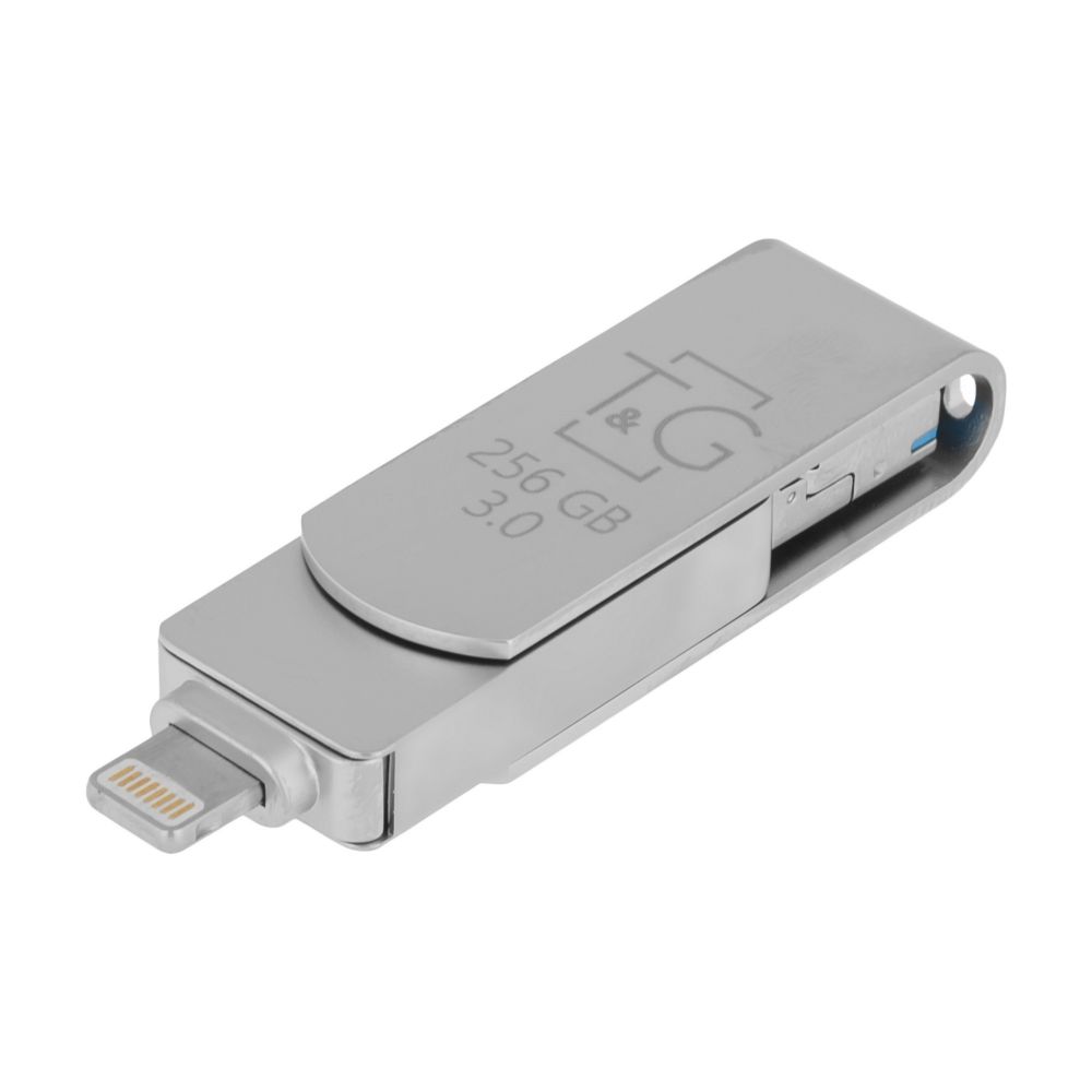 Купить USB OTG T&G 3&1 LIGHTNING & ANDROID 256GB METAL 007_3