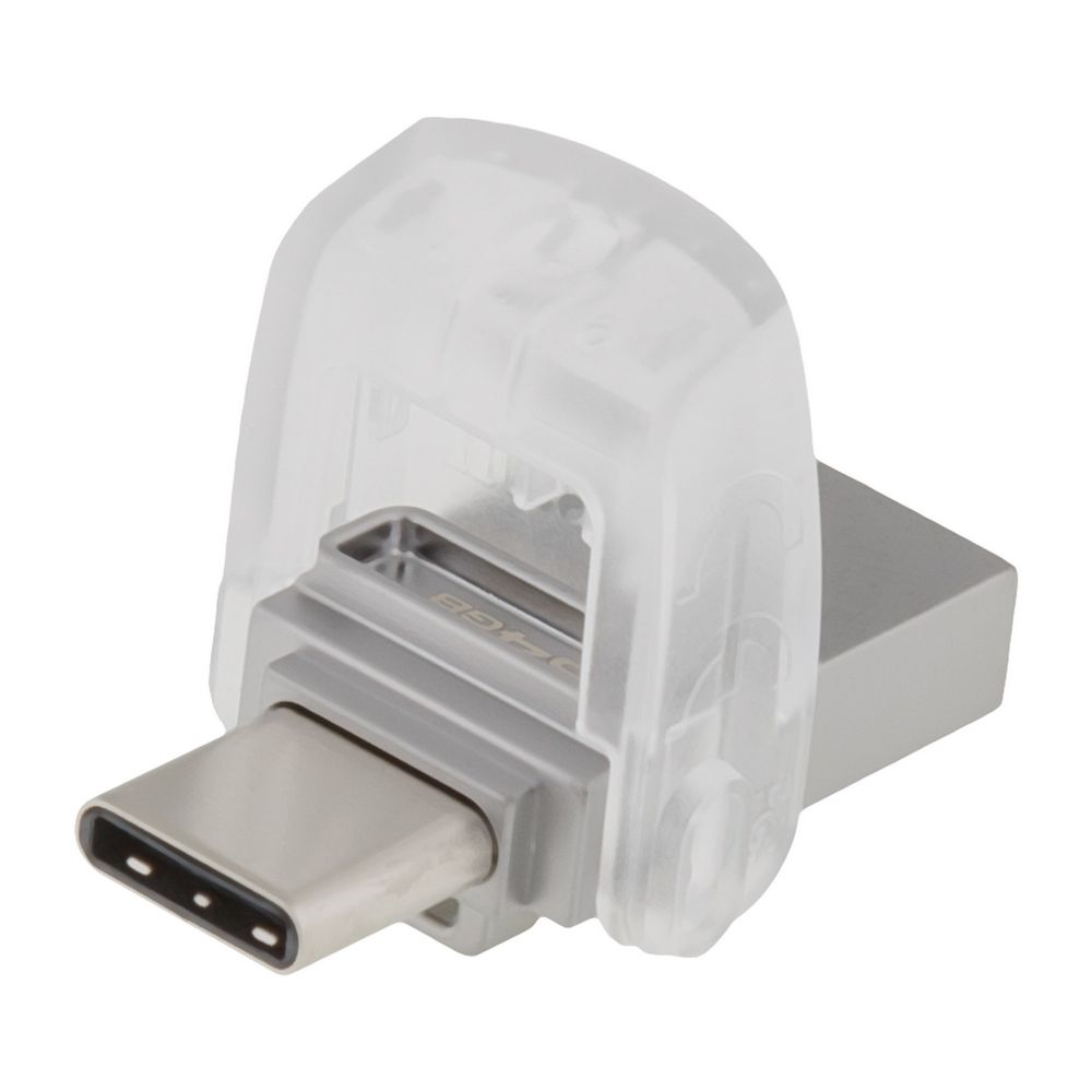 Купить USB OTG KINGSTON DT MICRODUO 3C 64GB USB3.1/TYPE-C_2