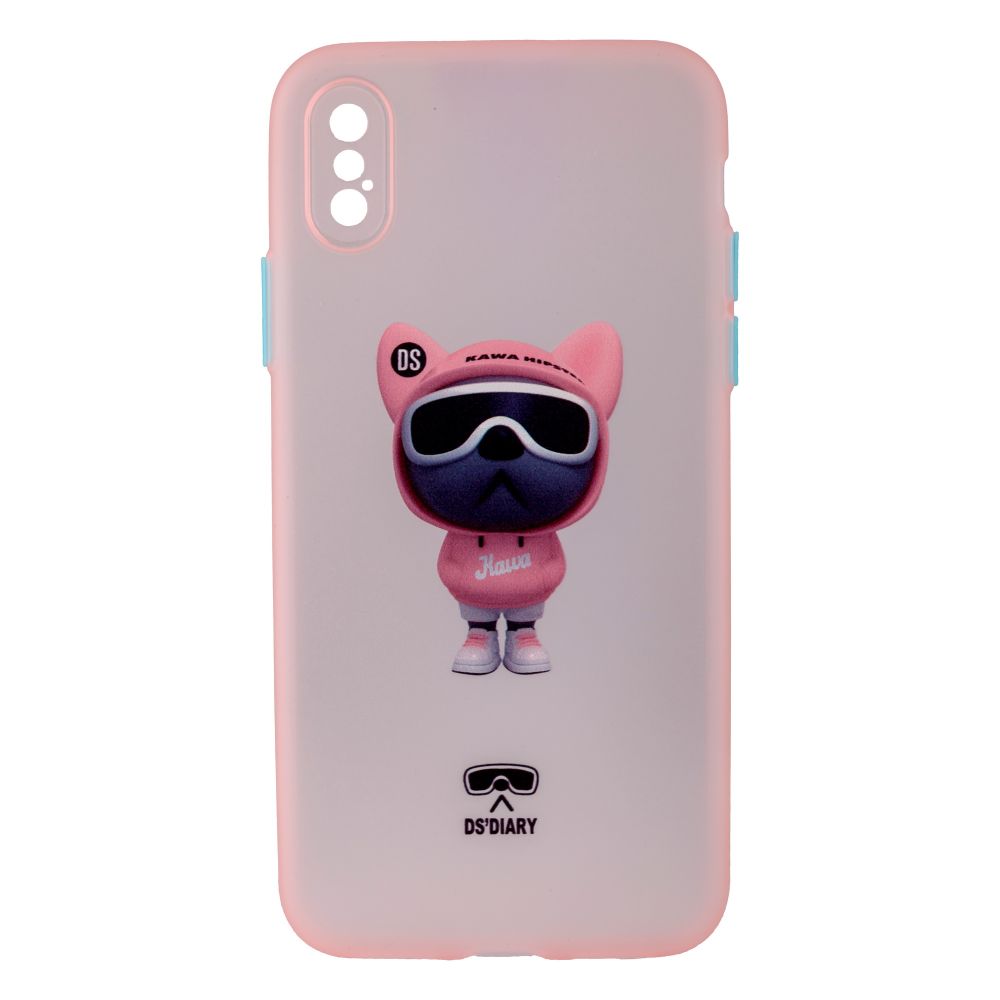 Купить ЧЕХОЛ TPU ULTRA-THIN MATT WITH FRAME ДЛЯ IPHONE X/XS_3