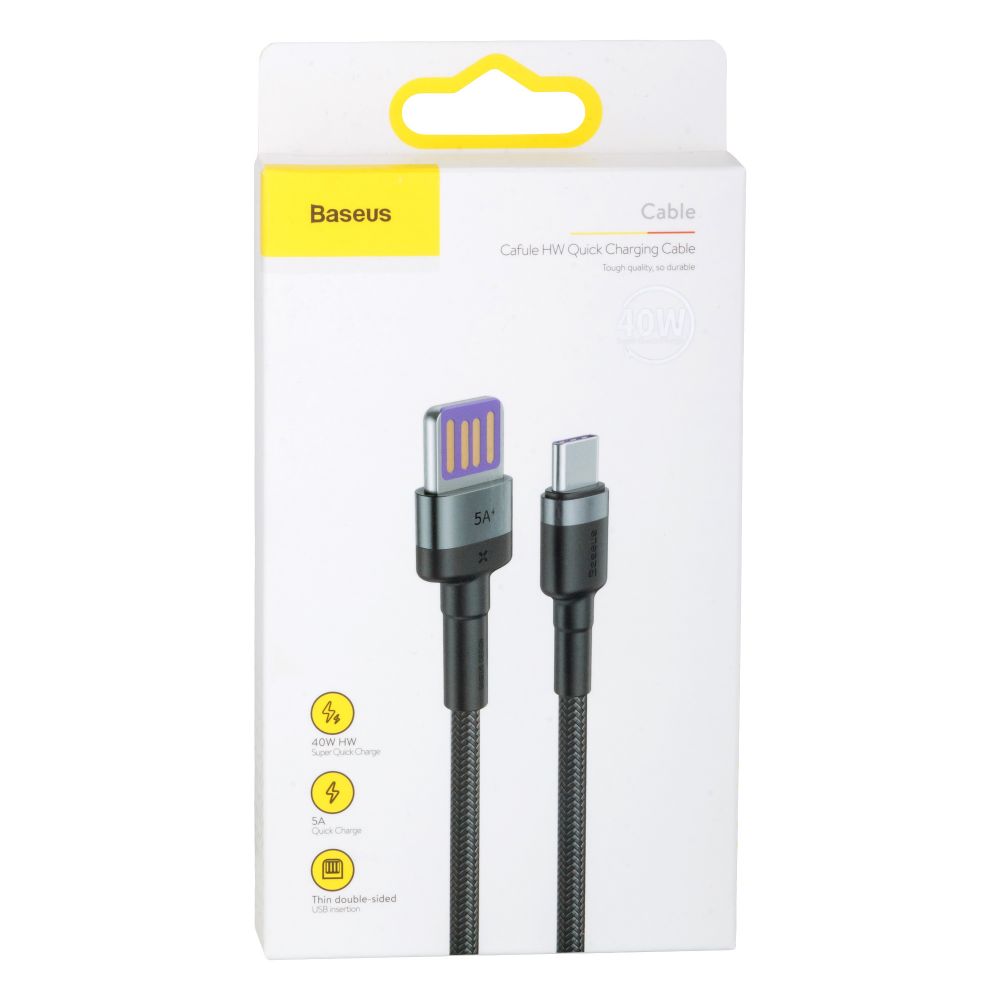 Купить USB BASEUS USB TO TYPE-C 40W 5A CATKLF-P_1