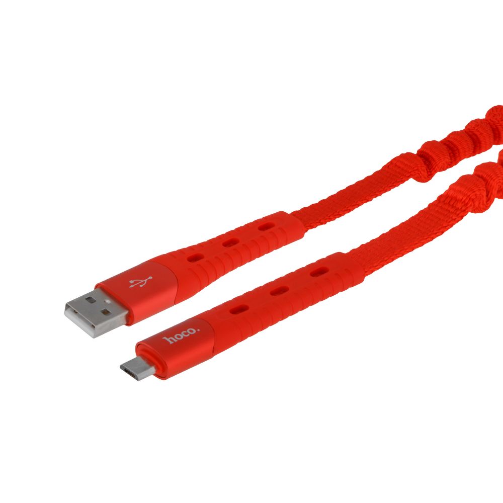 Купить USB HOCO U78 COTTON MICRO 2.4A 1.2M_3
