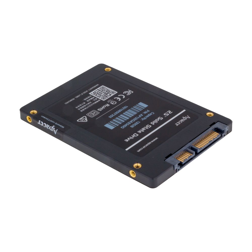 Купить SSD ДИСК APACER AS340 120GB 2.5" 7MM SATAIII STANDARD (AP120GAS340G-1)