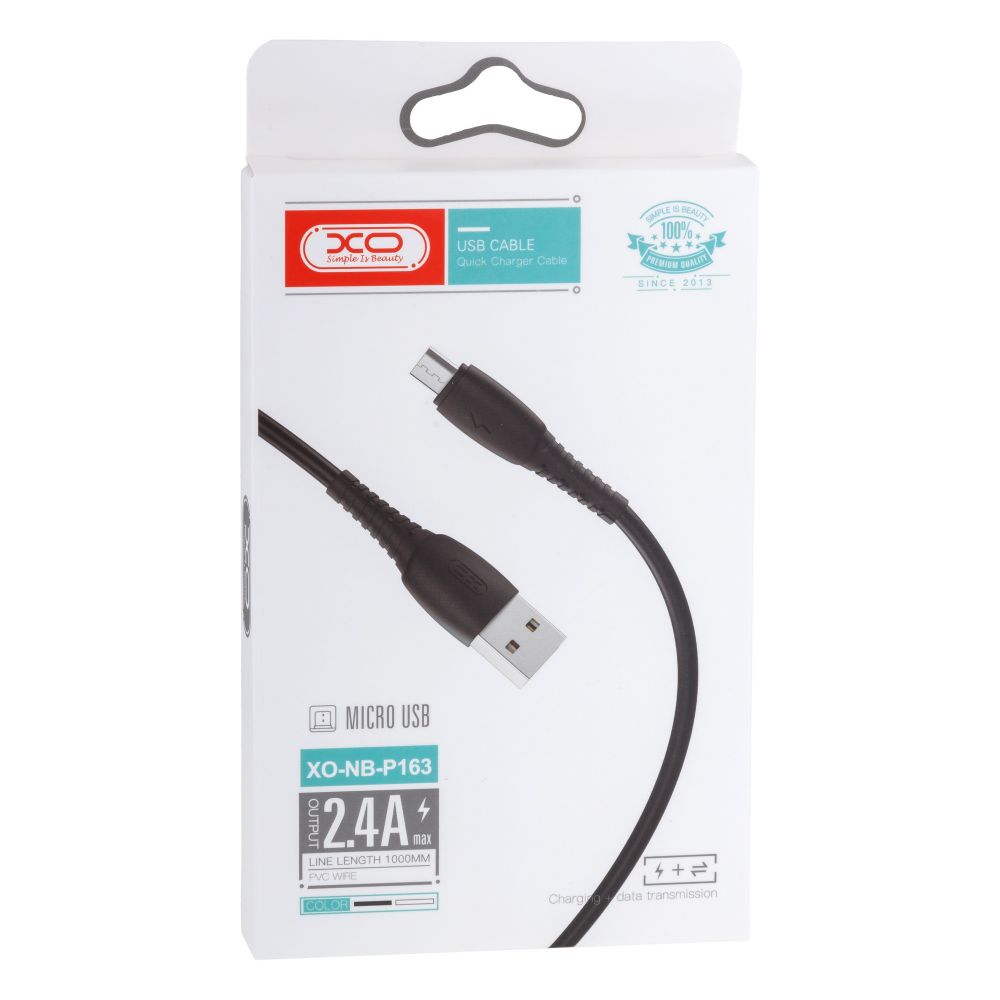 Купить USB XO NB-P163  2.4A USB MICRO