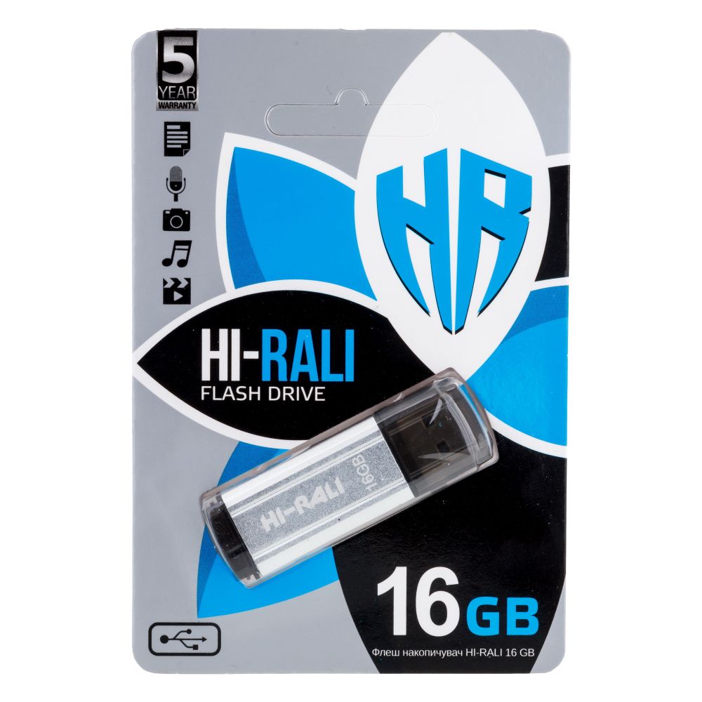 Купить USB FLASH DRIVE HI-RALI STARK 16GB