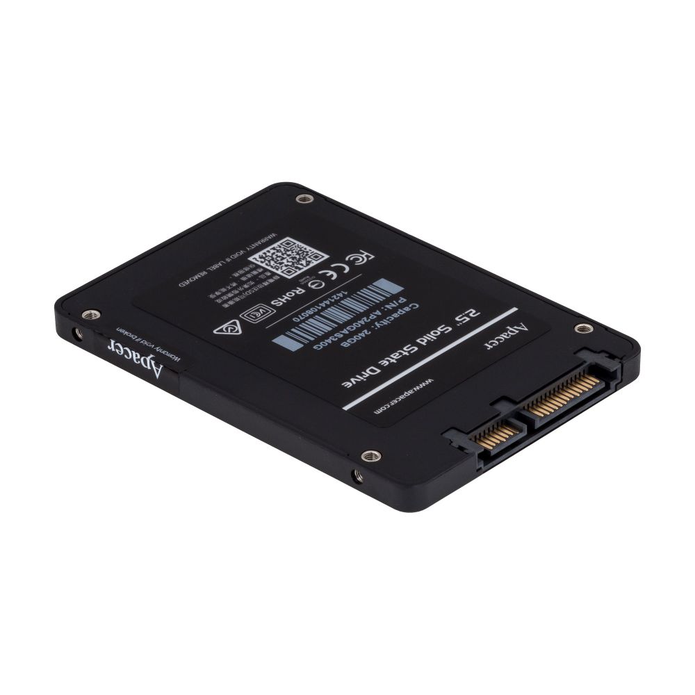 Купить SSD ДИСК APACER AS340 240GB 2.5" 7MM SATAIII STANDART (AP240GAS340G-1)