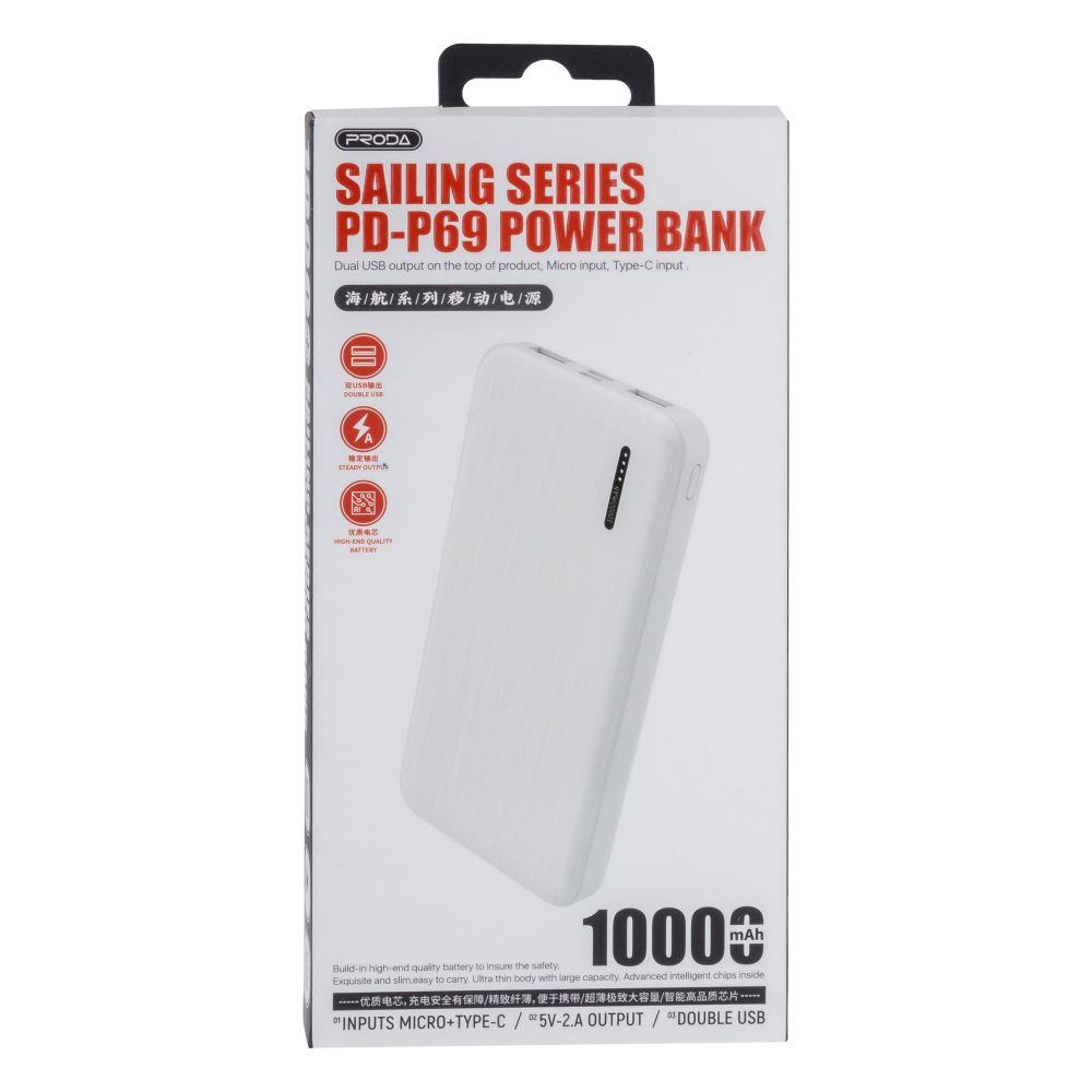 Купить POWER BANK REMAX PRODA PD-P69 AZEADA SAILING 10000 MAH