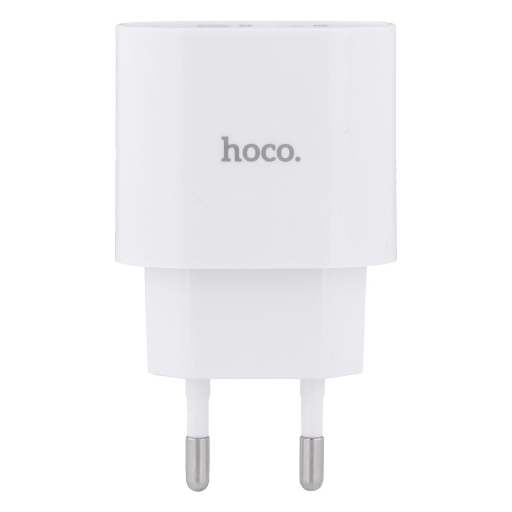 Сетевое Зарядное Устройство Hoco C95A Lineal PD20W+QC3.0 charger (Белый)