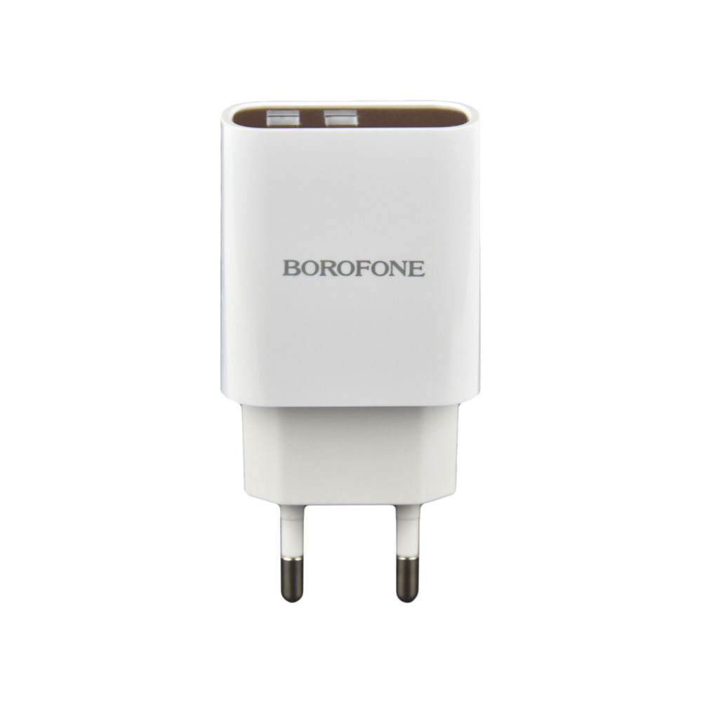 Купить СЕТЕВОЕ ЗАРЯДНОЕ УСТРОЙСТВО BOROFONE BA58A DIGITAL DISPLAY TYPE-C 2USB 2.4A_1