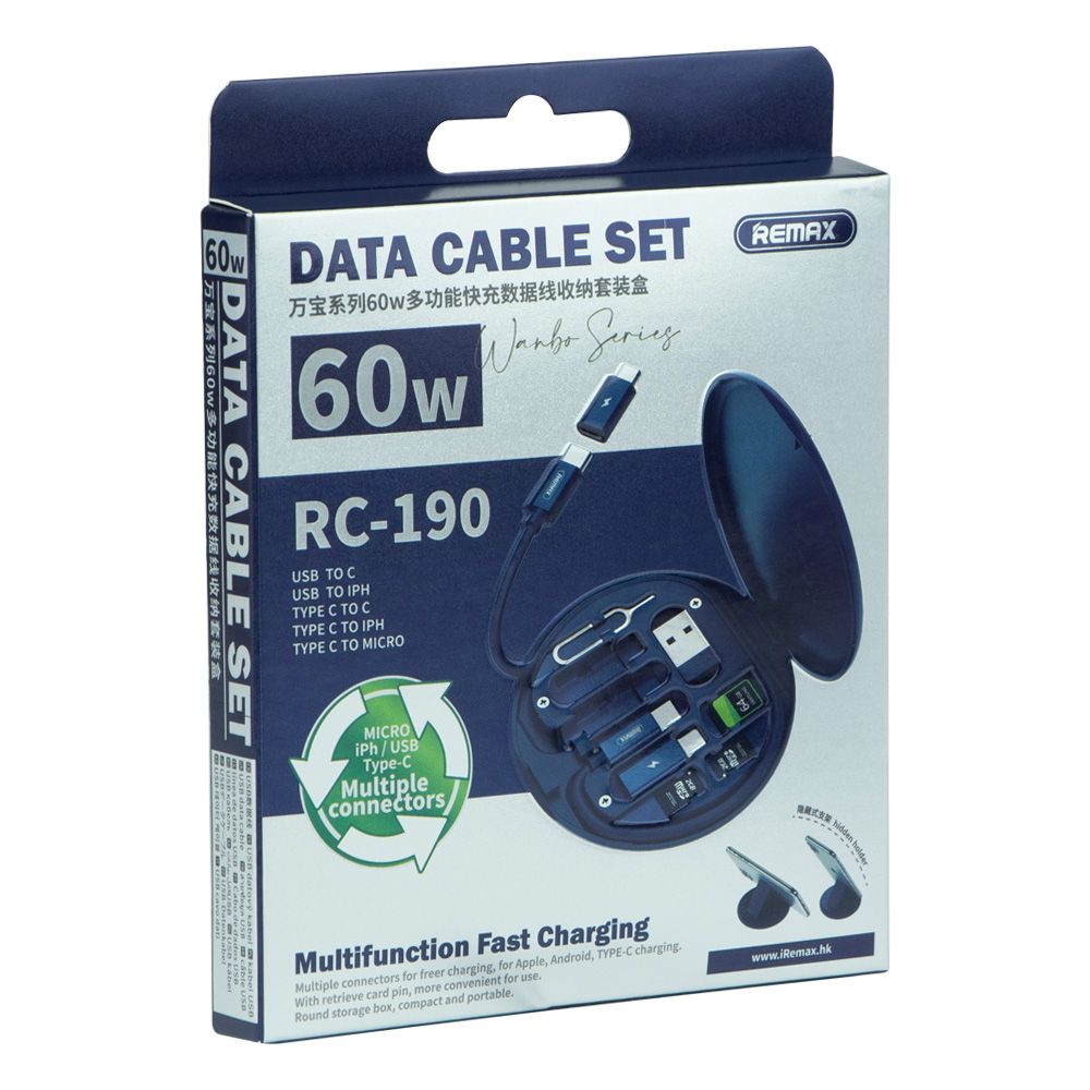Купить USB REMAX RC-190 WANBO 4 IN 1 60W