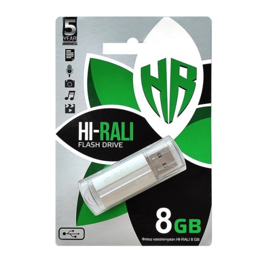 Купить USB FLASH DRIVE HI-RALI CORSAIR 8GB