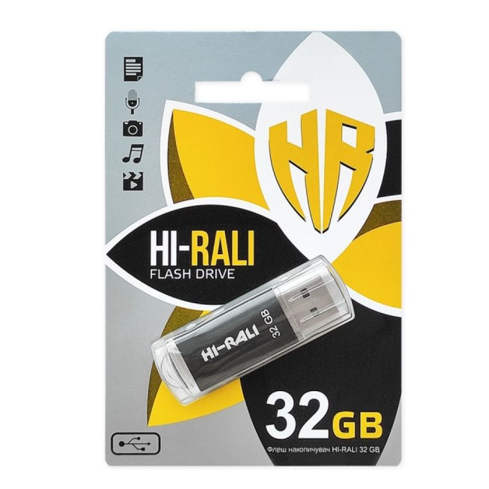 Купить USB FLASH DRIVE HI-RALI ROCKET 32GB_2