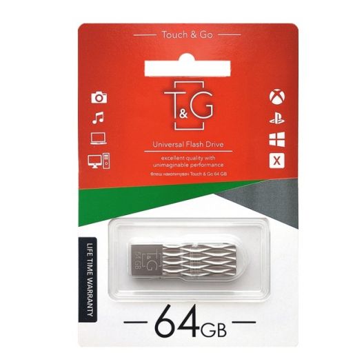 Купить USB FLASH DRIVE T&G 64GB METAL 103
