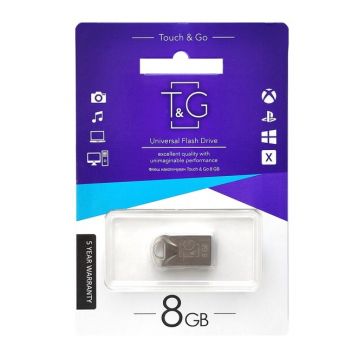 Купить USB FLASH DRIVE T&G 8GB METAL 106