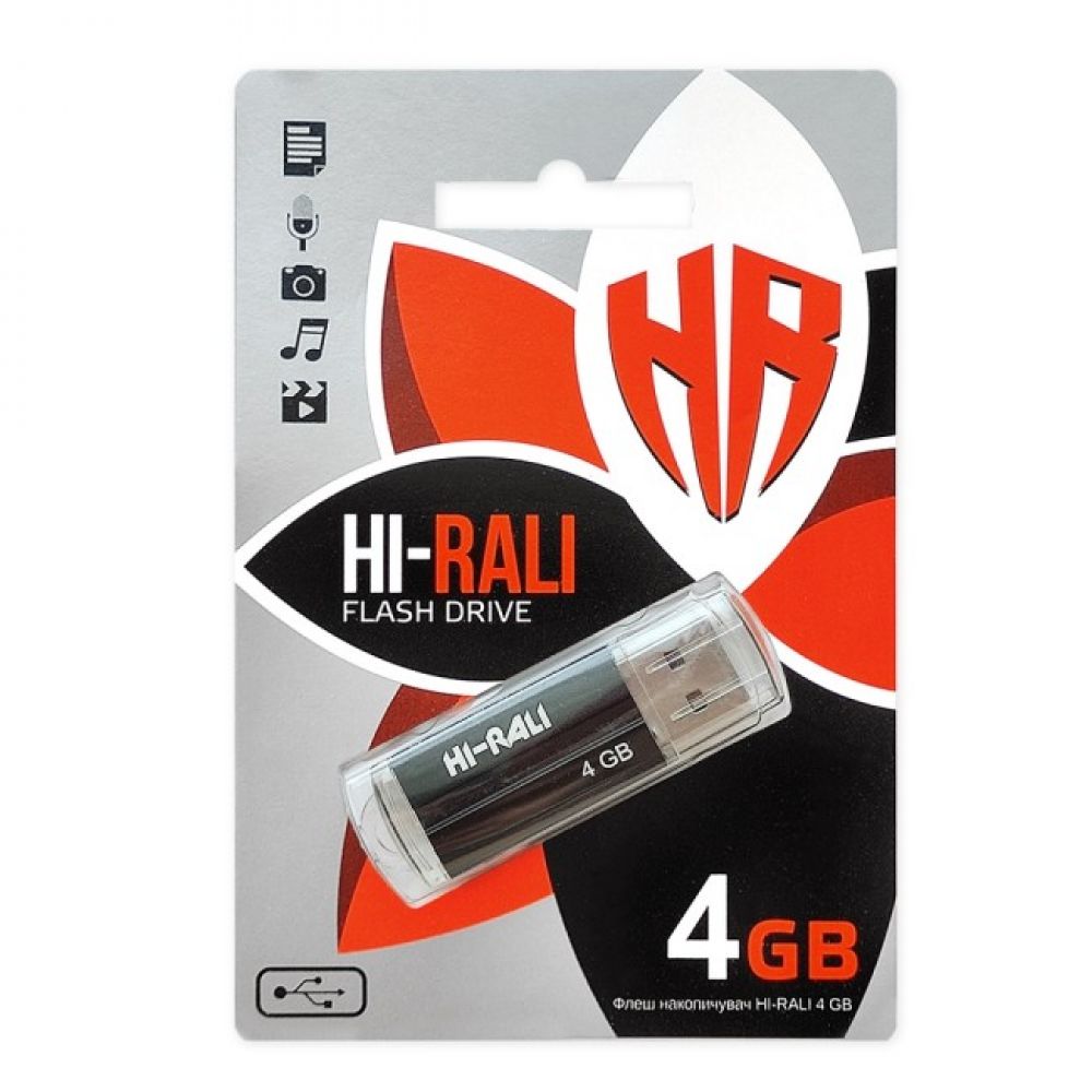 Купить USB FLASH DRIVE HI-RALI CORSAIR 4GB_2
