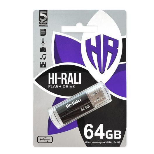 Купить USB FLASH DRIVE HI-RALI CORSAIR 64GB