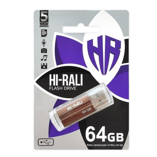 Купить USB FLASH DRIVE HI-RALI CORSAIR 64GB