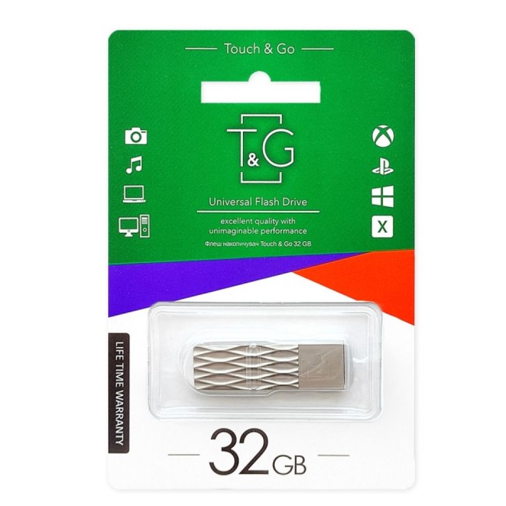 Купить USB FLASH DRIVE T&G 32GB METAL 103