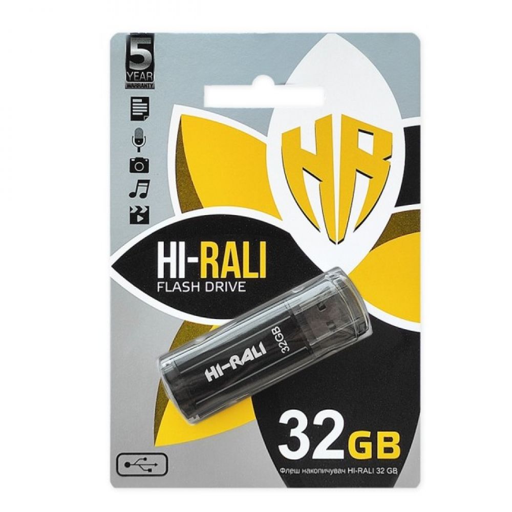 Купить USB FLASH DRIVE HI-RALI STARK 32GB_1