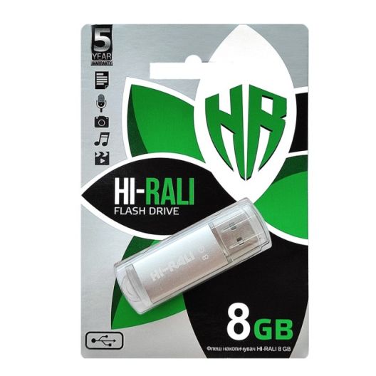 Купить USB FLASH DRIVE HI-RALI ROCKET 8GB