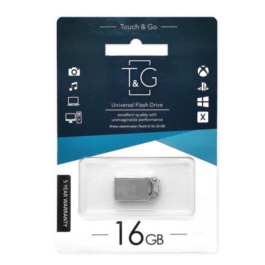 Купить USB FLASH DRIVE T&G 16GB METAL 110