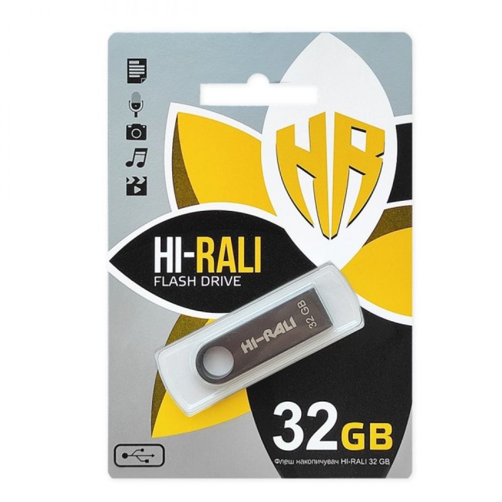 Купить USB FLASH DRIVE HI-RALI SHUTTLE 32GB_1