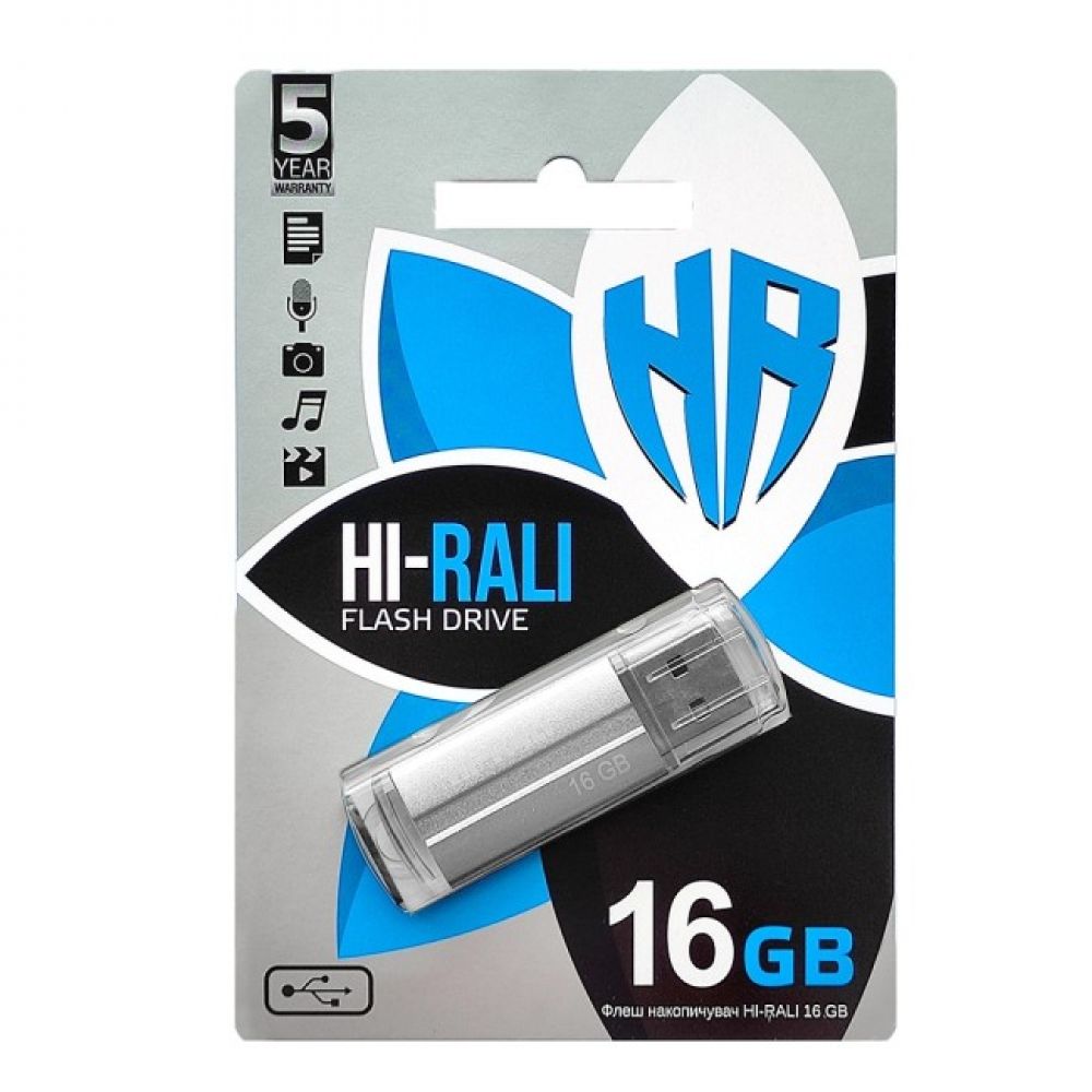 Купить USB FLASH DRIVE HI-RALI CORSAIR 16GB_2