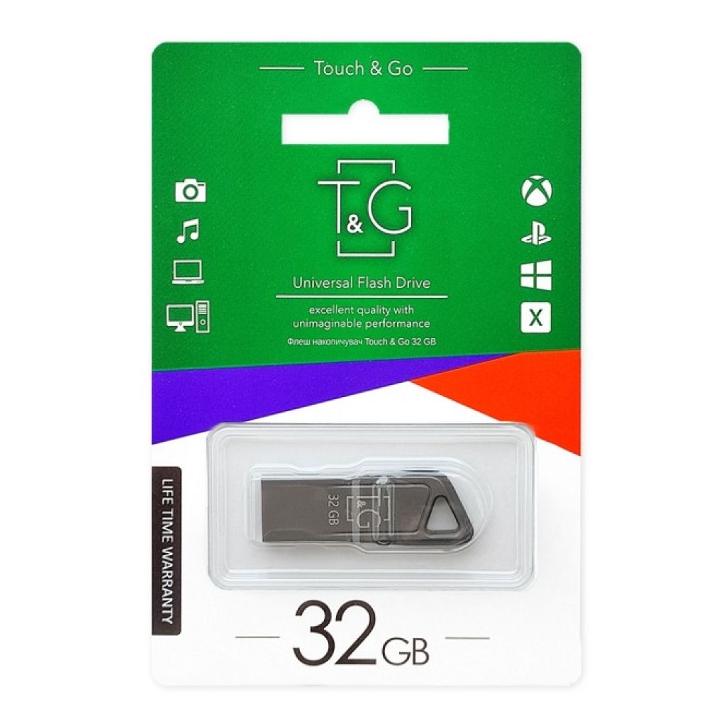 Купить USB FLASH DRIVE T&G 32GB METAL 114