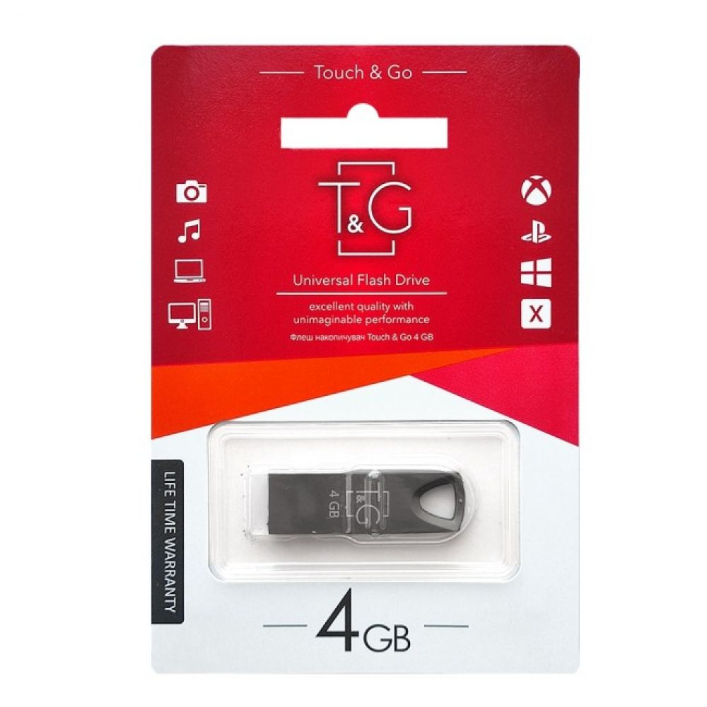 Купить USB FLASH DRIVE T&G 4GB METAL 117_2