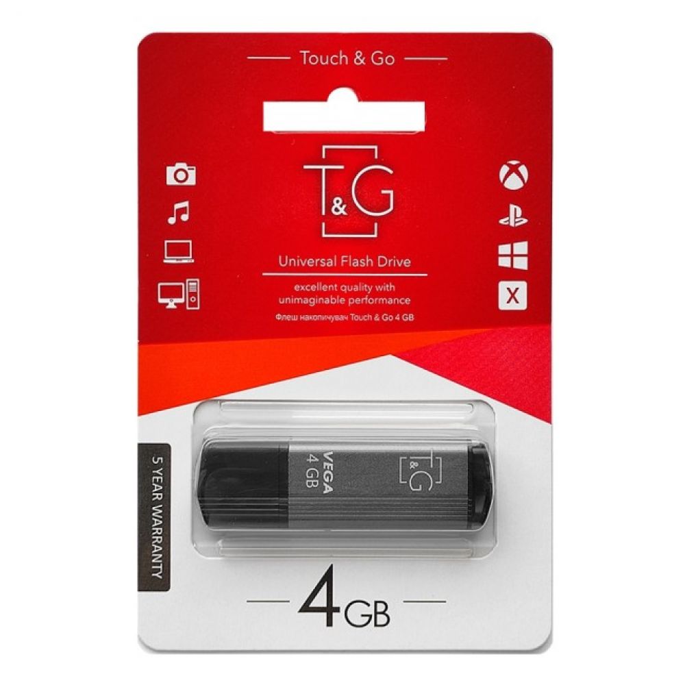 Купить USB FLASH DRIVE T&G 4GB VEGA 121_2