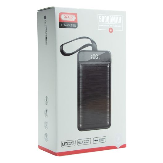 Купить POWER BANK XO PR158 QC22.5W PD20W 50000 MAH