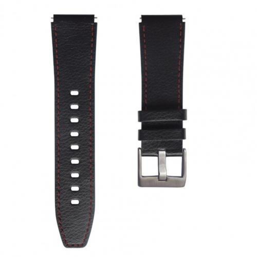 Купить РЕМЕШОК УНИВЕРС 20 MM LEATHER+SILICONE ДЛЯ SAMSUNG/AMAZFIT/HUAWEI